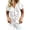 W10-White, variant on Rhuody Women'S Tops, Tees & Blouses Short Sleeve Blousant With Ruffle Collar Soft Women Clothing Black