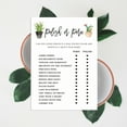 thumbnail image 6 of Inkdotpot 50-Pack Bulk Party ActivityGame Polish Or PornGameCards Cactus Taco'bout loveBachelorette Party Bridal Shower Collection, 6 of 7