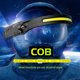 thumbnail image 3 of Lámpara XPE COB LED de cabeza Interruptor inductivo Linterna de seguridad para acampar Senderismo Tmvgtek Para estrenar, 3 of 9
