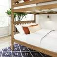 thumbnail image 3 of Plank+Beam Solid Wood Classic Full over Full Bunk Bed Bed, Pecan, 3 of 8