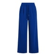 thumbnail image 4 of Womens Sweatpants with Pockets Drawstring Elastic Waist Casual Lounge Pants Solid Color Tapered Pants, 4 of 4