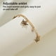 thumbnail image 3 of Guardurnaity Anklets Rhinestone Elegant Gold Angel Hanging Pendent Bracelets Gifts Accessory Fashion Ornament Beach for Women Girls Type3 NO3, 3 of 6