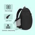 thumbnail image 4 of Paldles Bag Sling Badminton Racket Un Hombro Tenis Con Soporte Botella Impermeable para Mujeres, 4 of 9