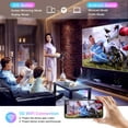 thumbnail image 2 of Native 1080P 5G WiFi Bluetooth Projector (Carrying Bag Included), 15000LM Full HD Movie Projector, LCD Technology 300" Display Support 4k Home Theater for Outdoor Movies, 2 of 7