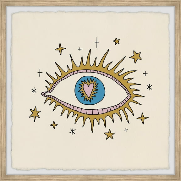 Marmont Hill Burning Heart Framed Painting Print