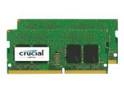 Crucial - DDR4 - kit - 16 GB: 2 x 8 GB - SO-DIMM 260-pin - 2400