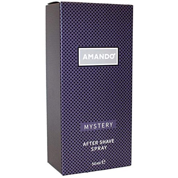 Mystery de Amando para hombres - Spray para después del afeitado de 1,7 oz