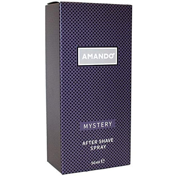 Mystery de Amando para hombres - Spray para después del afeitado de 1,7 oz