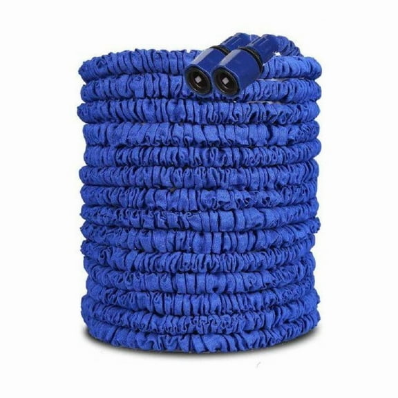 CTAnnie Garden Hose 25ft ", No Kink Garden Water Hose Equipped with a multi-function spray pattern nozzle, Flexible, Lightweight, Kink Free Hose for Yard, Outdoor