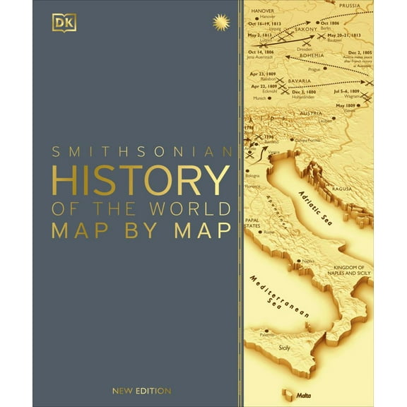 DK: History of the World Map by Map (Hardcover)