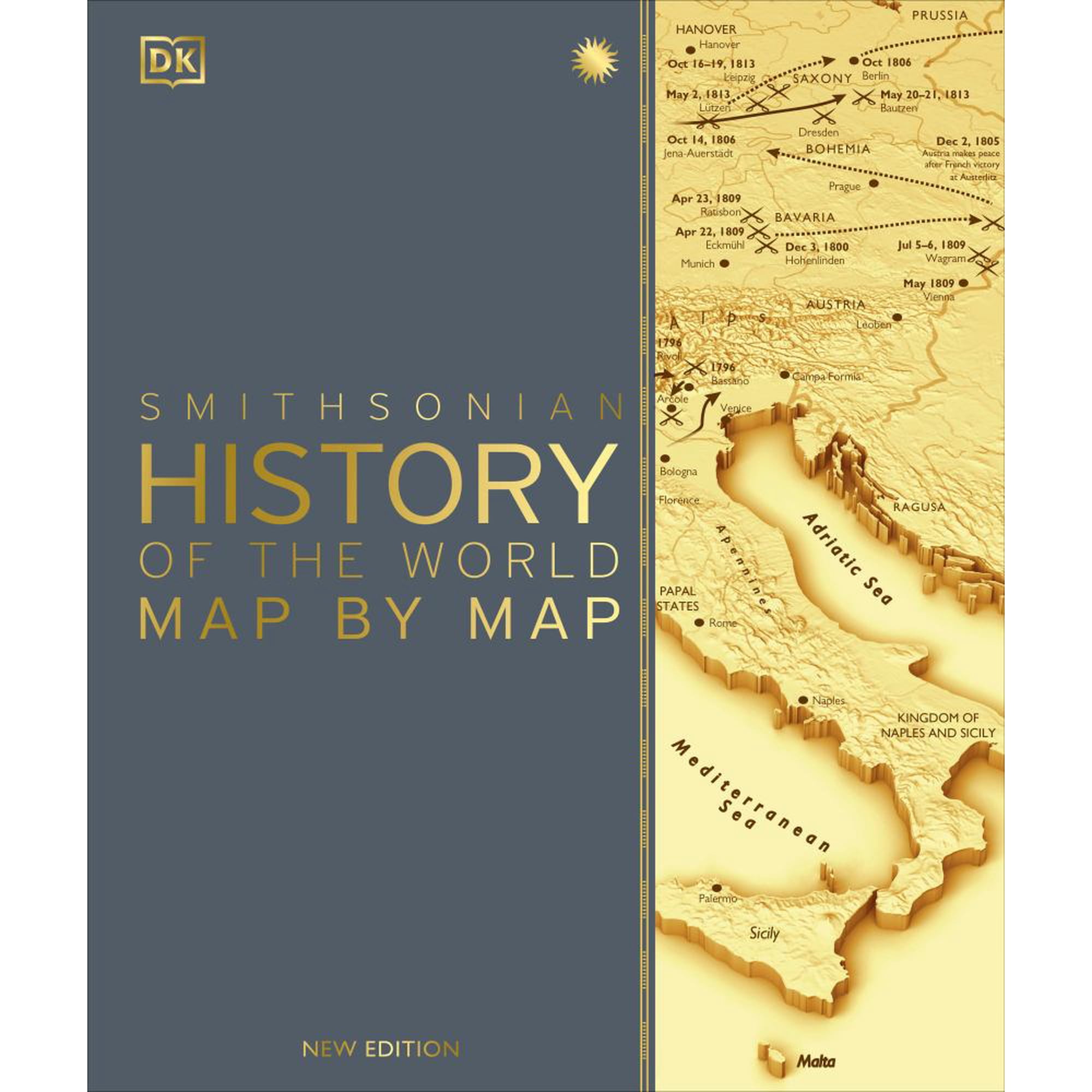 DK: History of the World Map by Map (Hardcover)