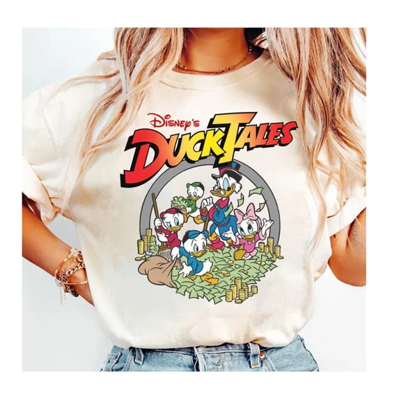Disney DuckTales Characters Unisex T shirt Adult Shirt T-shirt 37014