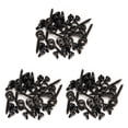 thumbnail image 3 of Eigraketly Tope de gancho Carp Shank Beads Stopper Cobre Swivels Cebo Tornillos con anillos ovalados Set Terminal de pesca Aparejos Rigs Black Type1 NO1 Eigraketly CBP226642, 3 of 6