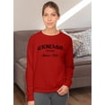 thumbnail image 2 of Gothic Style Chicago Sweatshirt Women -Image by Shutterstock, Female XX-Large, 2 of 4