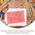 thumbnail image 4 of IFANLANDOR 50 Sheets Transfer Paper for Art Projects Outdoor Carrying Multiple Works Assorted Color, 4 of 8