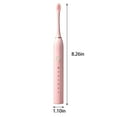 thumbnail image 7 of VANLOFE 6 Modes Electric Toothbrush With 4 Brush Heads Portable travel toothbrush Pink, 7 of 7