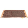 thumbnail image 3 of Prayer Rug, Vintage Flowers Hand Woven Easy To Fold Islamic Prayer Rugs  for Pilgrimage Activities Red, 3 of 7