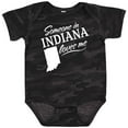 thumbnail image 3 of Inktastic Someone in Indiana Loves Me Boys or Girls Baby Bodysuit, 3 of 5