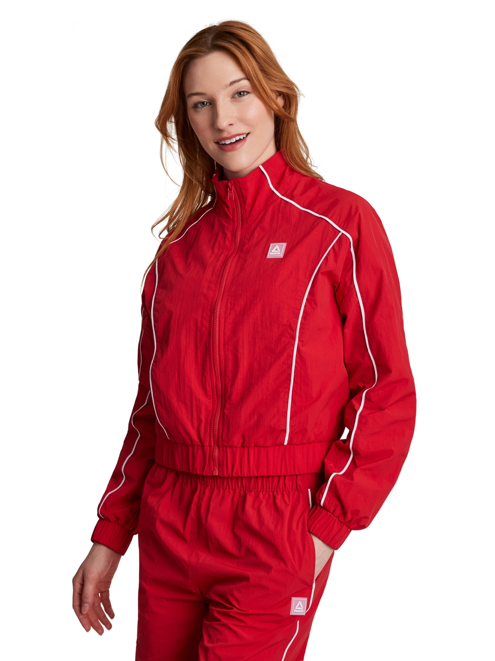 Reebok Women's Baseline Full Zip Woven Jacket, Sizes: XS-XXXL
