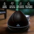 thumbnail image 2 of Incensesticks Aromatherapy Diffuser, Dark Brown,500 ml, Remote Control, Manual & 10 ml Cinnamon Oil, 2 of 7
