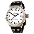 thumbnail image 1 of TW620 Men's White Dial Black Leather Strap Watch, 1 of 4
