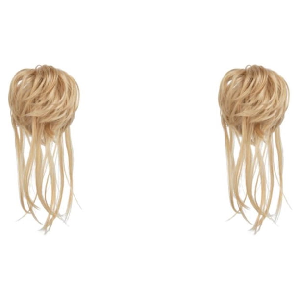 Minnieouse Moño de cola de caballo de fibra peinado multiusos esencial para mujeres extensión de cola de caballo cabello rizado señoras 27/613 27/613 2Conjunto