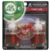 Air Wick National Park Cape Cod Cranberry Harvest Scented Oil Air Freshener Refills, 1.34 Fl. Oz., 2 Count