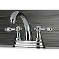 thumbnail image 2 of Kingston Brass KS7611TAL 4 in. Centerset Bathroom Faucet, Polished Chrome, 2 of 3