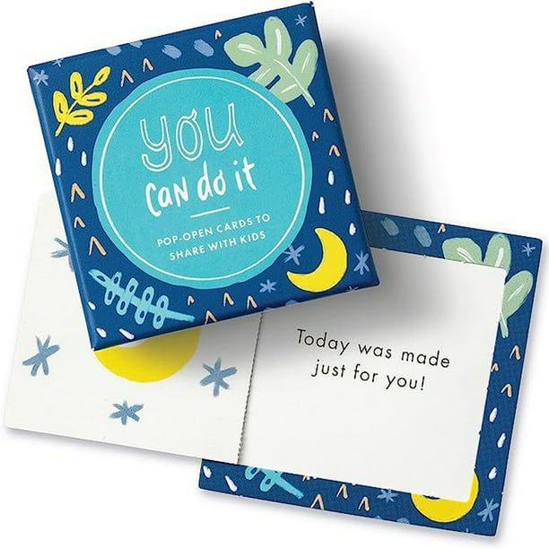 Xihbxyly En Venta 30 Tarjetas Motivacionales Up, Tarjetas de Reflexión para Niños En Ellema "Sueña En Grande"