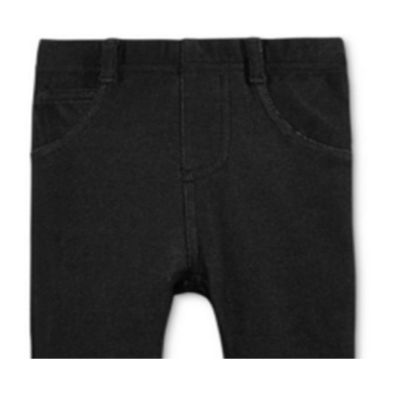 Baby girl black jeggings best sale