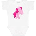 thumbnail image 3 of Inktastic Pink unicorn Girls Baby Bodysuit, 3 of 5