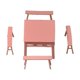 thumbnail image 5 of Juego de sillas de escritorio para casa de muñecas, modelo de simulación, mini taburetes y mesa para casa de muñecas. Sin pintar, 5 of 9