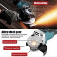 thumbnail image 5 of Makita 18V Cordless Angle Grinder with Battery for DIY & Professional Use, 5 of 5