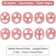 thumbnail image 2 of 10 cortadores de arcilla polimérica para hacer aretes, mini flores, hojas, corazones y mariposas, herramientas de arcilla polimérica para hacer aretes, bisutería y manualidades., 2 of 5