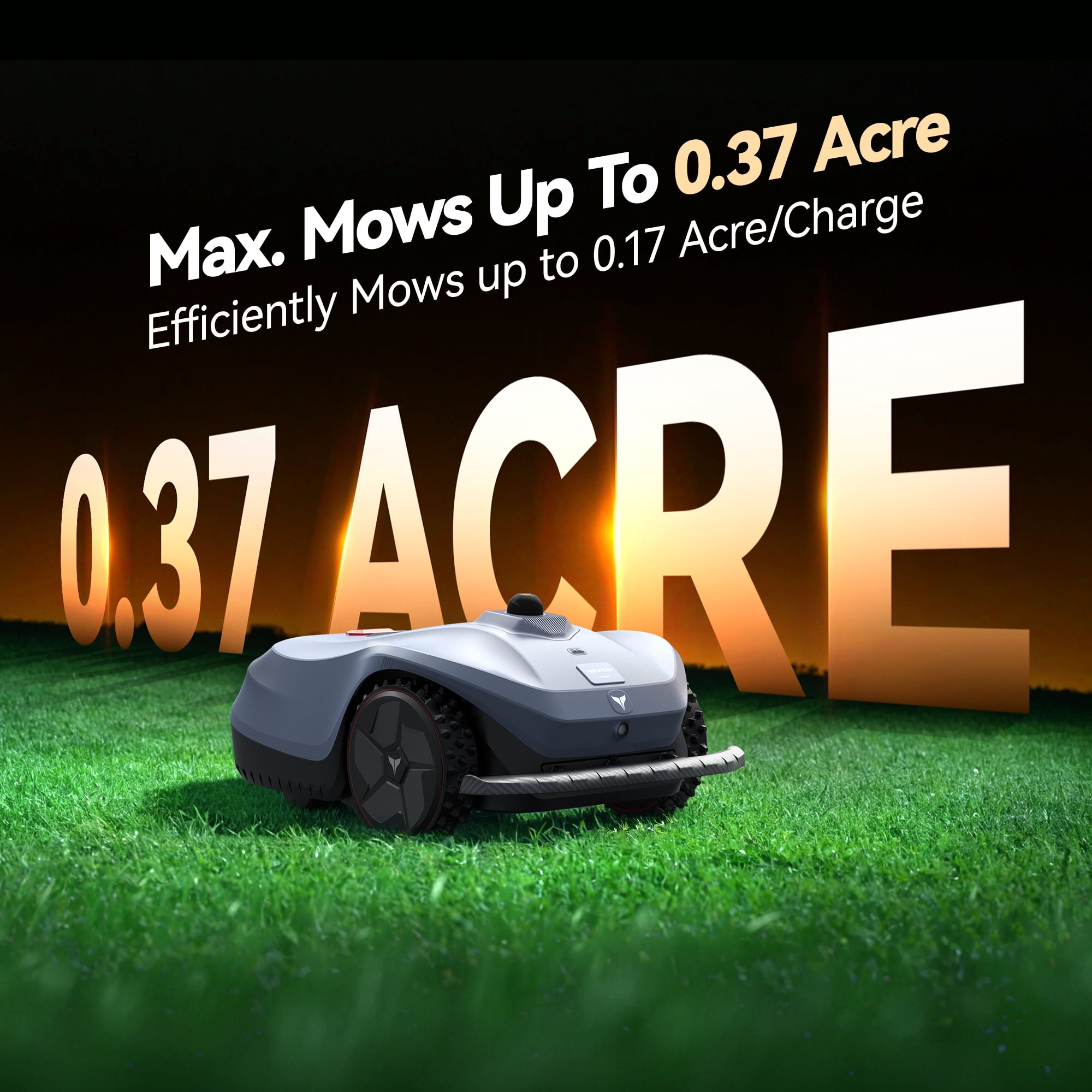 HOOKII Neomow X2 LE 360° 3D LiDAR Robot Lawn Mower, Wire Free for 0.37 Acre, No RTK Antenna, 4G App Control, GPS Anti-Theft, 13Ah, IPX6, Support Upgrade AI Bionic Triple Vision Module for Auto-Mappin