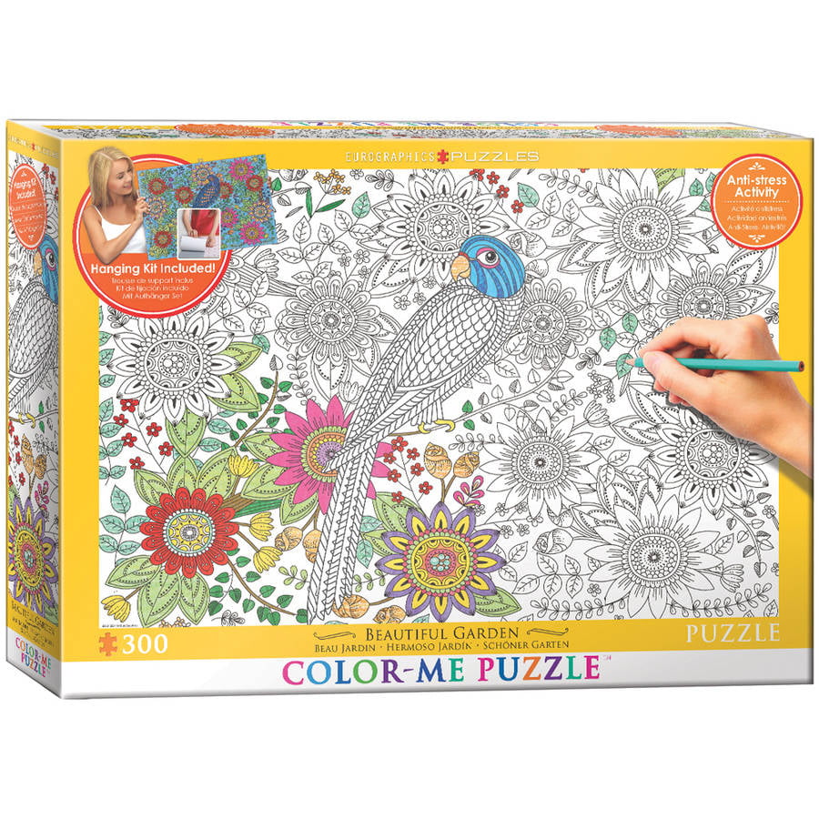 Hidden Butterflies with Hanging Kit Color-Me Puzzle