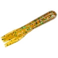 thumbnail image 3 of (2 pack) Strike King Bitsy Tube 2.75 Pumpkin Green Flake Soft Bait Lure, 3 of 8