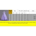 thumbnail image 5 of Robe Longue Princesse pour Filles 350 Enfants Robe de Concours Mariage Maxi Fête Bal Fleur, 5 of 5