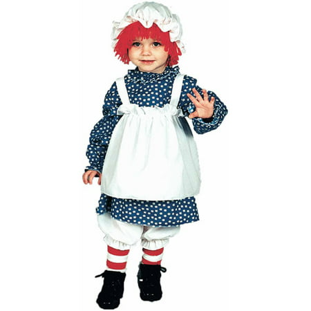 Raggedy Ann Child Halloween Costume Child (4-6)