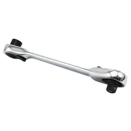 

1/4 Inch Ratchet Wrench Double Head Small Socket Spanner Wrench Repair Tool