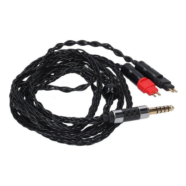 Cable de audio para H, cable de audio de 8 núcleos de doble aguja para cable auxiliar Sennheiser Eficiencia óptima