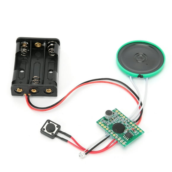 FAGINEY Loop Play Music Voice Sound Board, Light Sensor DIY Voice Module, Music Chip, For Greeting Card Gift Boxes With Speaker Greeting Card Chip