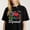 Black-2, variant on Cartoon Chemistry Lab Equipment Graphic for Science Lovers Funny Reaction Themed Casual Tee print T Shirt