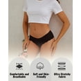 thumbnail image 5 of CuteByte 5 pack Seamless Underwear for Women Hipster Wave Edge Cheeky No Show Bikini Panties Womens S, 5 of 7