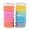 Macarons color, variant on Hair Ties, 18 Count - Vintage matte color Spiral Hair Ties, No Crease, Suitable For Women And Children With Thick Or Thinning Hair