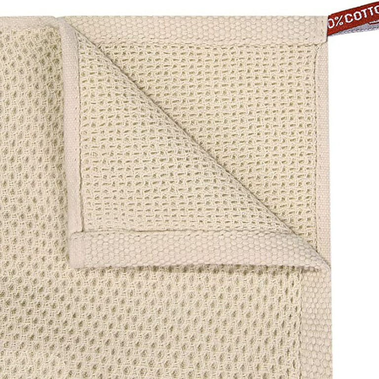 Waffle Washcloth 100% Cotton 35x36cm Towels for Face & Body Soft Absorbent