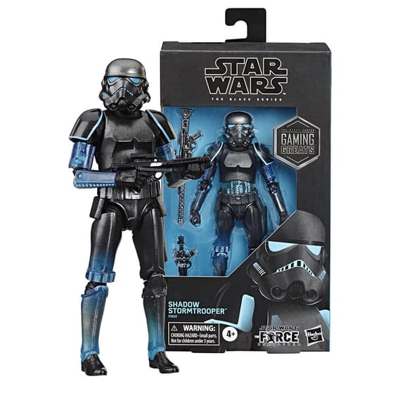 The Black Series: Star Wars, Shadow Stormtrooper Action Figure (Non-Mint Package)