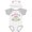 White & Heather w/ Ears, variant on Inktastic Mawmaw's Girl Heart Flowers Girls Baby Bodysuit