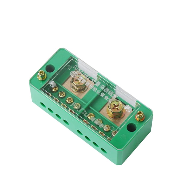 Injueey Conector de cable de caja de distribución 30A, bloques de terminales electrónicos para Hotel de oficina, accesorios para Electrónica miscelánea
