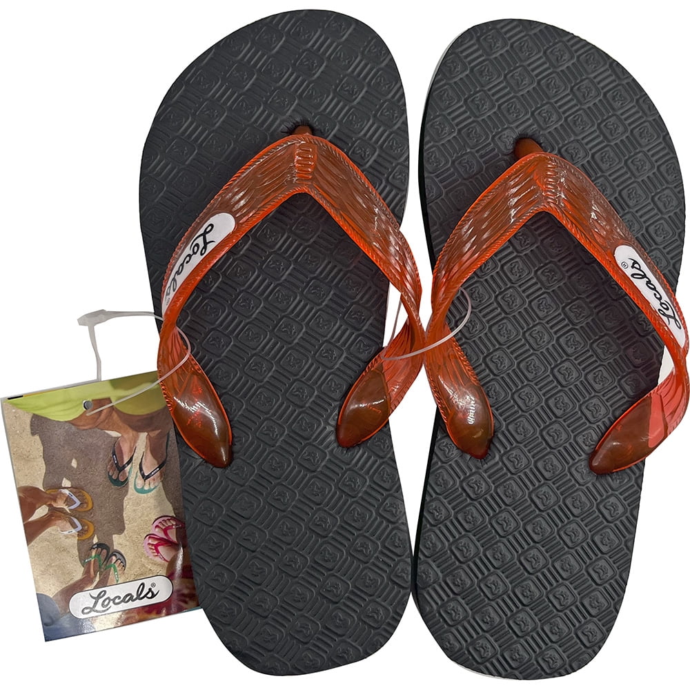 Locals Hawaii Unisex Original Slipper, Assorted Colors, 9 Inch Sole